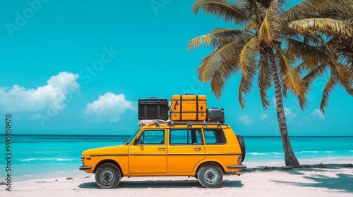 Ocean waves enhance the idyllic atmosphere of travel.