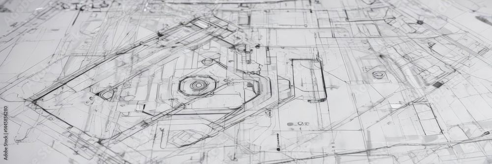 Technical drawing blueprint effect, white background, black lines , technical drawing, simple Technical drawing blueprint effect, white background, black lines , technical drawing, simple