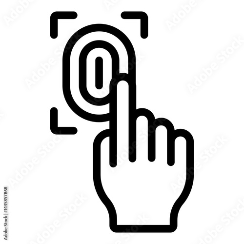 fingerprint icon