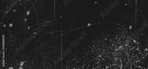 Richly textured background features a dark palette with scattered light spots and thin lines, invoking an artistic and nostalgic ambiance suitable for various creative projects.