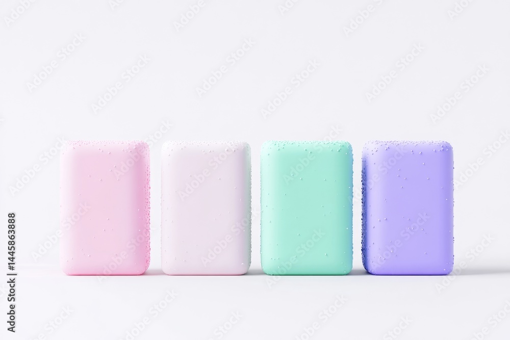 Pastel-Colored Soaps Pastel-Colored Soaps