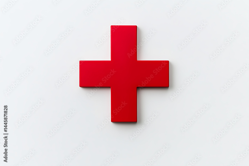 A red plus sign on a white background, symbolizing aid, assistance, or medical care. Simple, bold, and universally recognized. A red plus sign on a white background, symbolizing aid, assistance, or medical care. Simple, bold, and universally recognized.