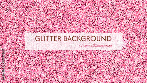 Abstract pink rose gold glitter lights background. de-focused. Pink glitter texture sparkling shiny wrapping paper texture suitable for festive celebrations or girly themed designs background