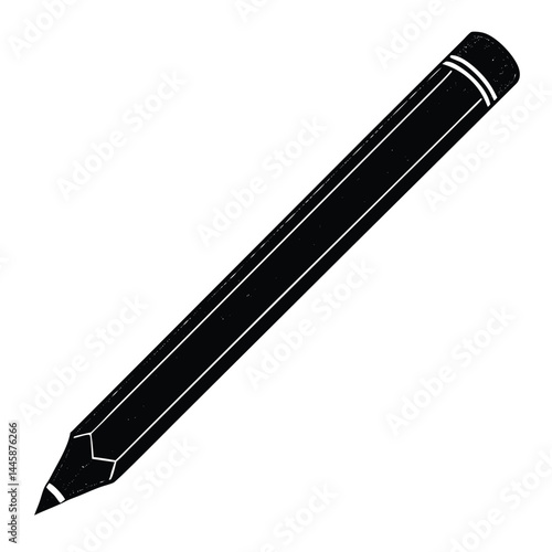 journalist element isolated pencil on white background