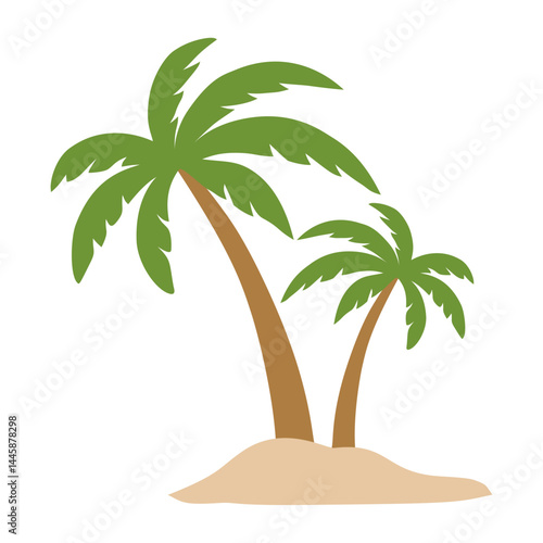 palm tree vector illustration