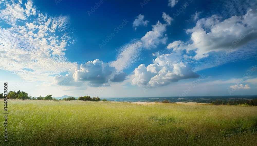 Obraz premium sky and clouds beautiful summer