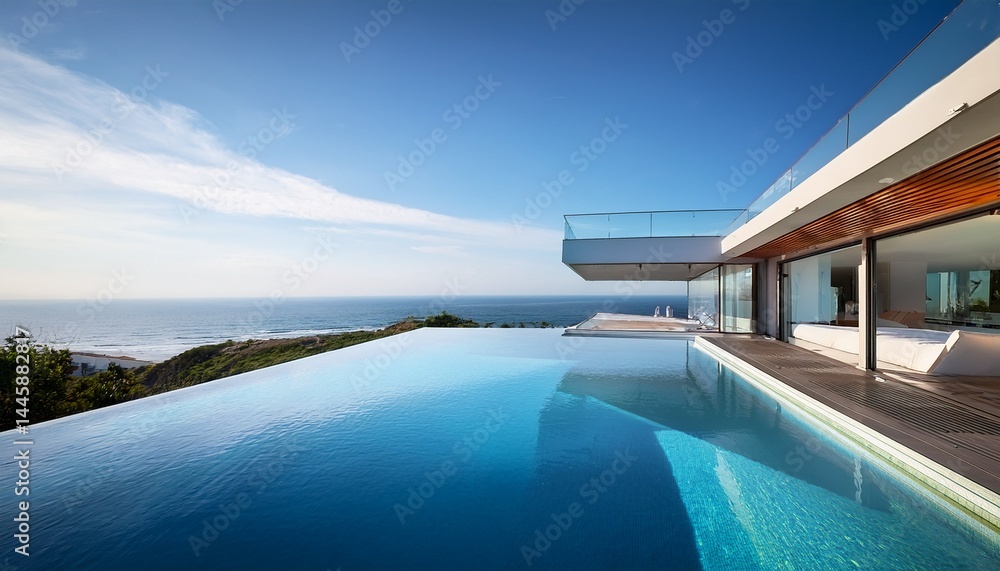 futuristic luxury villa with infinity pool and ocean view futuristic luxury villa with infinity pool and ocean view