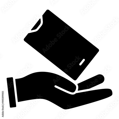 Mobile Service Simple Icon Vector Illustration Concept