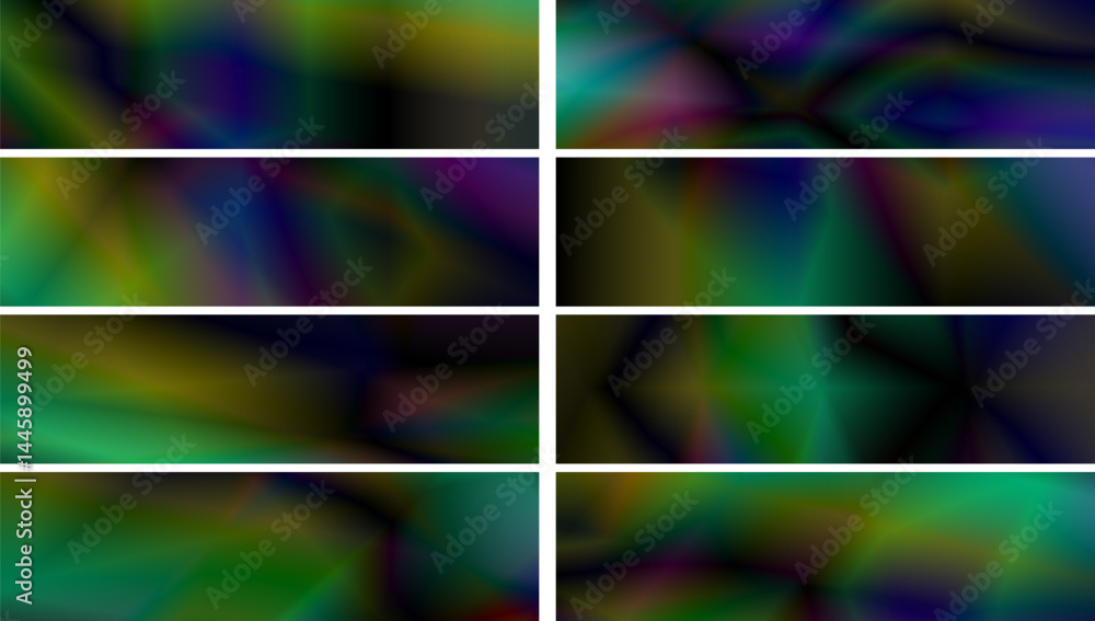 Abstract blurred gradients, multicolored, modern design backgrounds with copy space Abstract blurred gradients, multicolored, modern design backgrounds with copy space