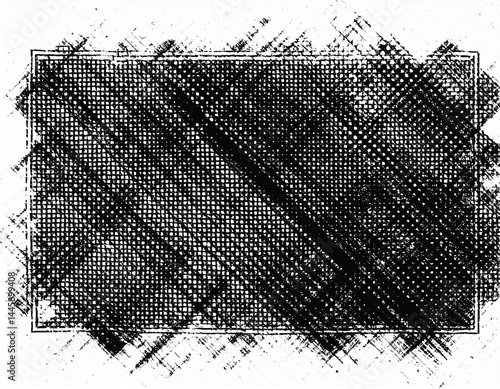 grunge texture brush stamp square dot rubber graphic grunge stamp rectangle vintage background