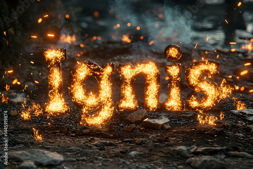 Fiery word ignis