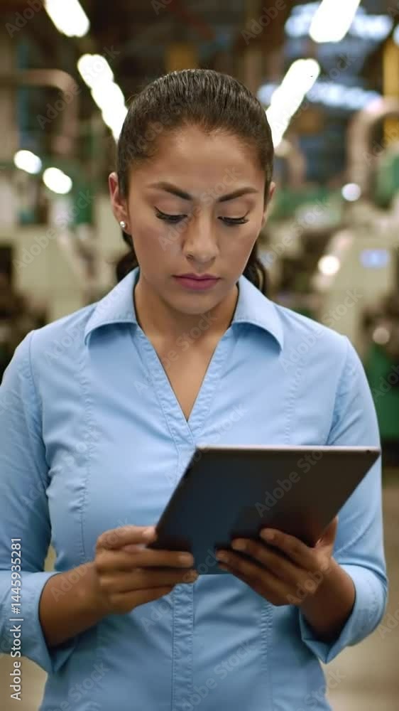 Mulher com tablet