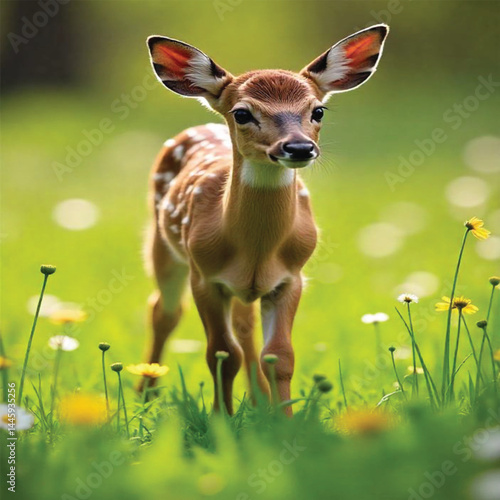 A beautiful image of deer