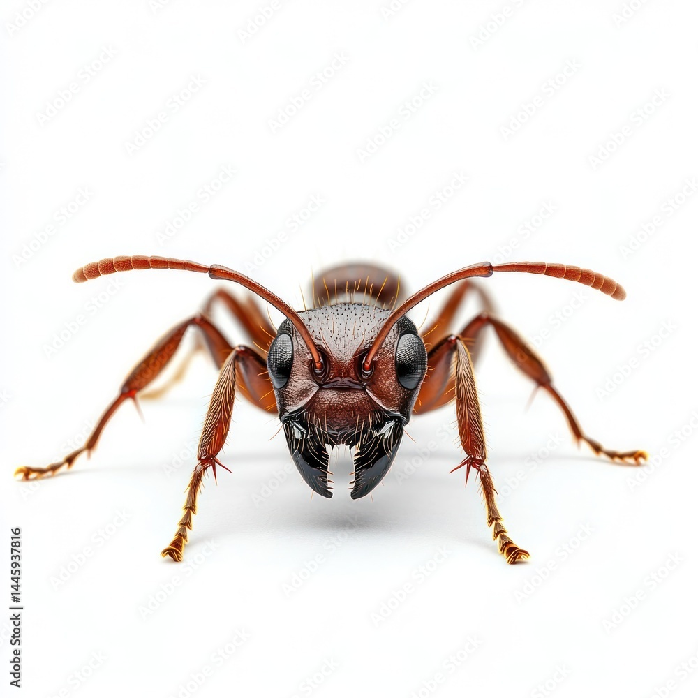 Extreme Macro Close up Detailed Photograph of Fierce Ant Insect with Compound Eyes Mandibles and Intricate Exoskeleton Pattern Arthropod Wildlife and Nature Concept Extreme Macro Close up Detailed Photograph of Fierce Ant Insect with Compound Eyes Mandibles and Intricate Exoskeleton Pattern Arthropod Wildlife and Nature Concept