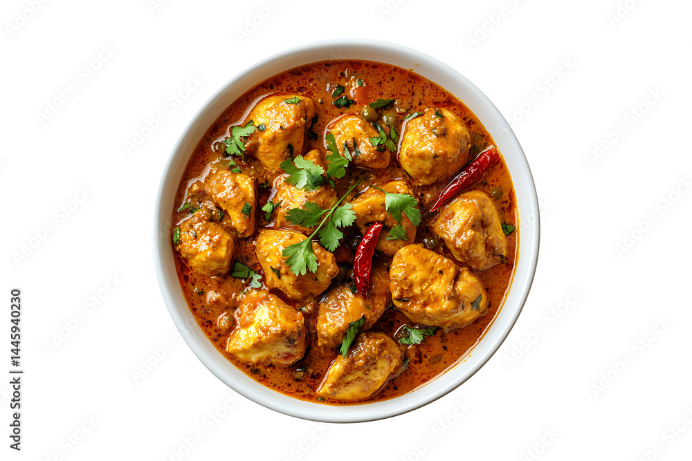 Chicken curry isolated on transparent background Chicken curry isolated on transparent background