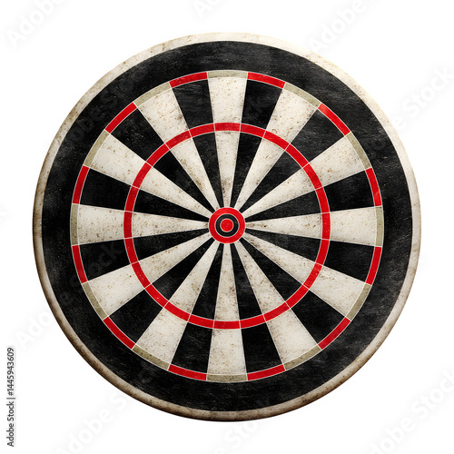 Vintage Dartboard Game Target Accuracy Success Competition Sport Hobby