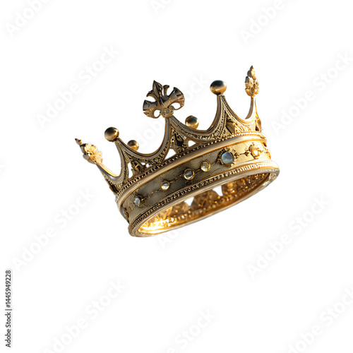 crown isolated on transparent background