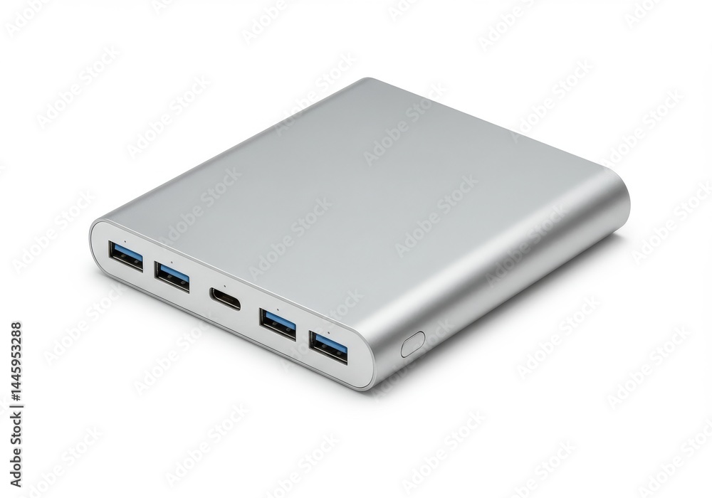 Portable Power Bank: Multi-Port USB Charger - Compact, portable power bank with multiple USB ports for charging various devices. Ideal for travel, outdoor activities Portable Power Bank: Multi-Port USB Charger - Compact, portable power bank with multiple USB ports for charging various devices. Ideal for travel, outdoor activities