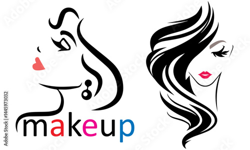 Beauty parlor logo