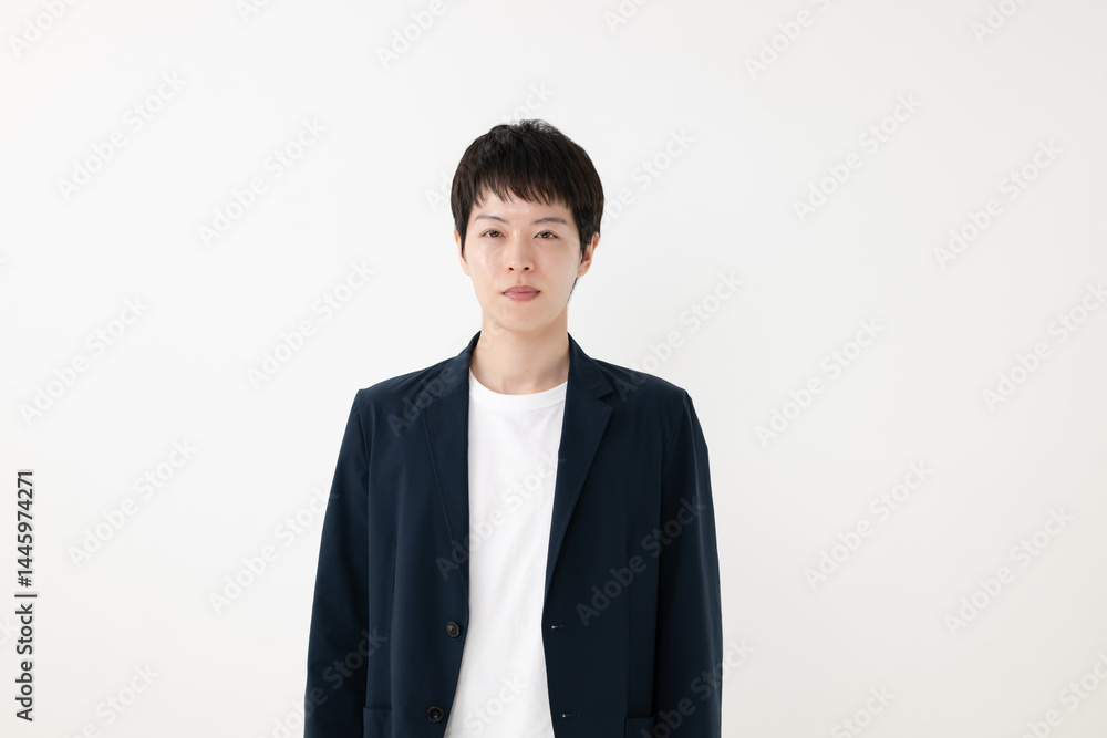 笑顔の男性 笑顔の男性