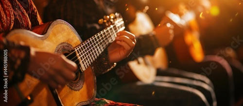 Acoustic Guitarists Perform