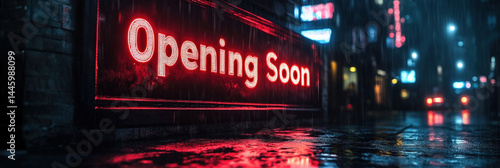 Rainy Night, Opening Soon.