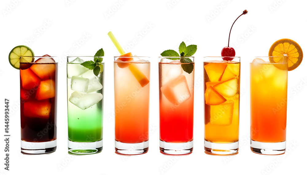 Refreshing Summer Cocktails A Colorful Collection of Iced Drinks Refreshing Summer Cocktails A Colorful Collection of Iced Drinks