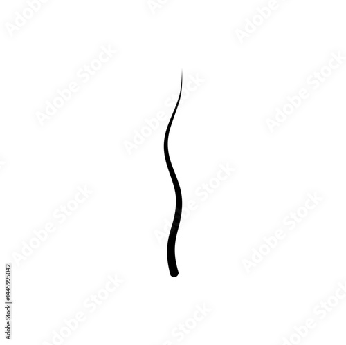 strands of hair icon vector illustration