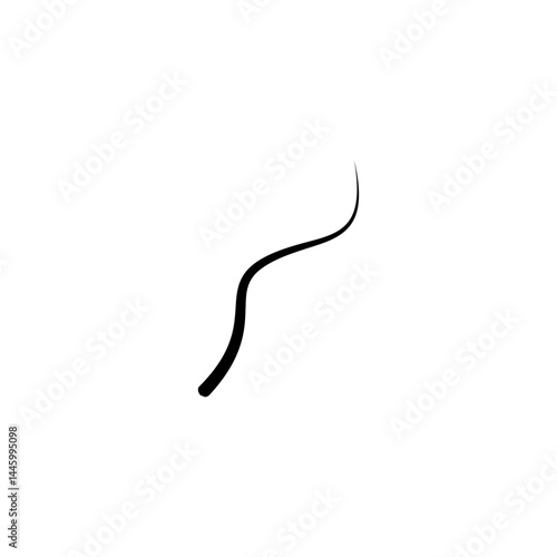 strands of hair icon vector illustration