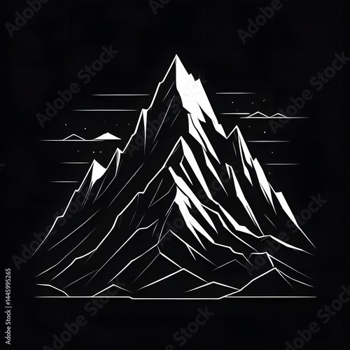 vector illustration of a tent