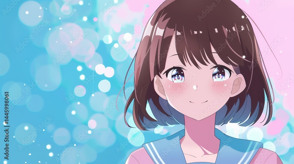 Light Blue Cartoon Anime Style Background: A Delightful Fusion of Whimsy and Visual Charm Light Blue Cartoon Anime Style Background: A Delightful Fusion of Whimsy and Visual Charm