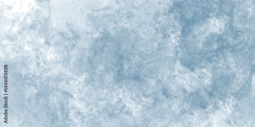Fototapeta premium Light and airy blue watercolor backdrop with delicate brushwork and smooth blending