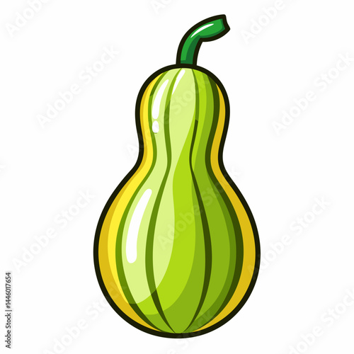 Eggplant a white background 