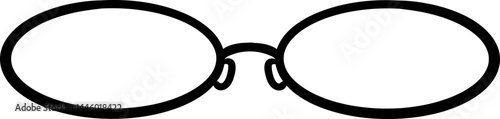 Minimalist Oval Glasses with Slim Frame