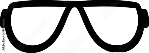 Minimalist Rectangular Glasses Design