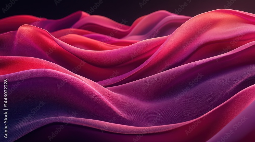 Obraz premium Abstract flowing fabric