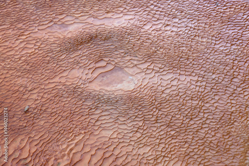 Fototapeta Naklejka Na Ścianę i Meble -  Türkey Pamukkale on a sunny spring day