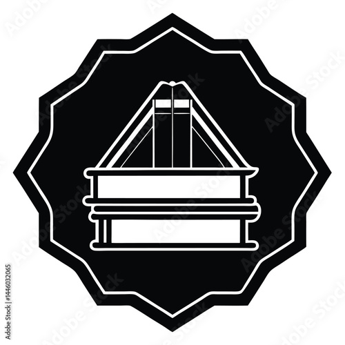 librarian element isolated genre signage on white background