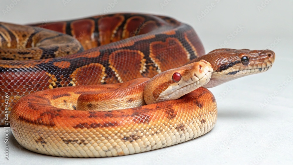 Boas on studio background
Boas on studio background