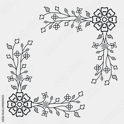 Elegant Floral corner arrangements for decorative embellishment