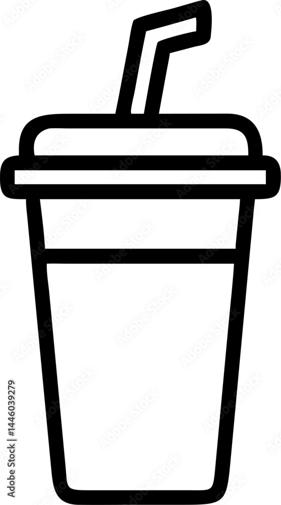 Drink Cup on a white background Drink Cup on a white background