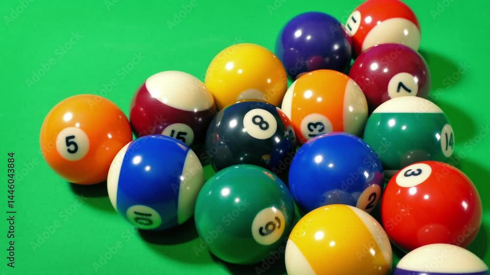 Pool Game Triangle Ready For Game
Pool Game Triangle Ready For Game