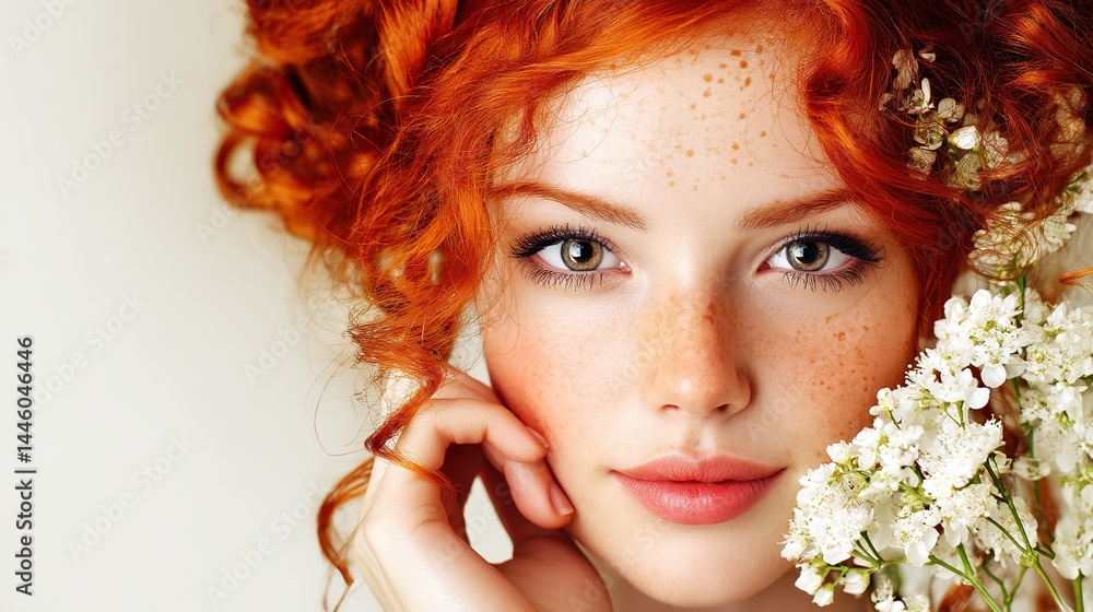 Obraz premium beautiful girl or woman is for a luxury spa and beauty salon after a skin care treatment