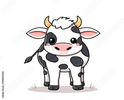 funny cow cartoon
