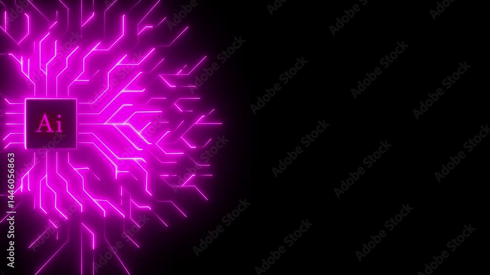 Digital Data moving on Circuit Board and CPU loop backgrounds. Abstract circuit board. circuit board concept. AI computer processor on circuit board. with Futuristic Screen. AI technology Digital Data moving on Circuit Board and CPU loop backgrounds. Abstract circuit board. circuit board concept. AI computer processor on circuit board. with Futuristic Screen. AI technology