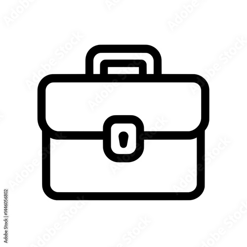 Business briefcase icon