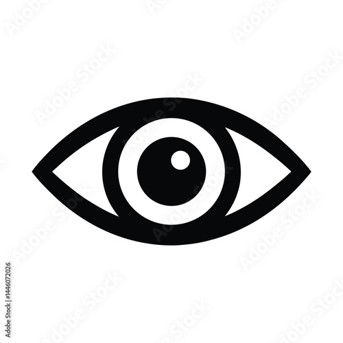 Simple Eye Icon for Viewing Mode