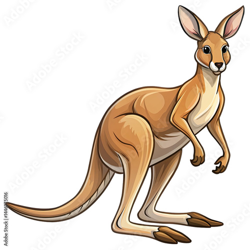 kangaroo with baby