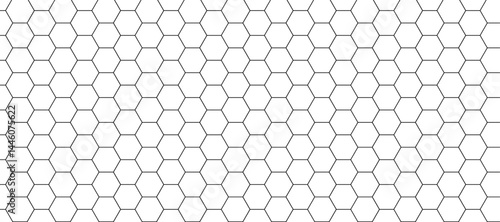 Seamless hexagon pattern on a clean white background, modern and minimalistic design. Geometric layout with evenly spaced hexagons, subtle shadows for depth, high-resolution vector style. 