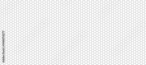 Seamless hexagon pattern on a clean white background, modern and minimalistic design. Geometric layout with evenly spaced hexagons, subtle shadows for depth, high-resolution vector style. 